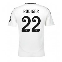 Billiga Real Madrid Antonio Rudiger #22 Hemma fotbollskläder 2024-25 Kortärmad